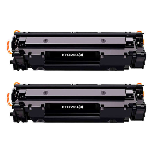 HP CE285A/CE278A/CB435A/CB436A Negro Pack de 2 Cartuchos de Toner