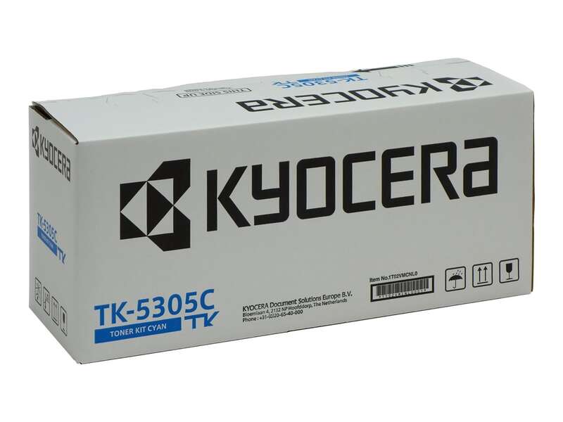 Kyocera TK5305 Cyan Cartucho de Toner Original - 1T02VMCNL0/TK5305C - Prinkweb