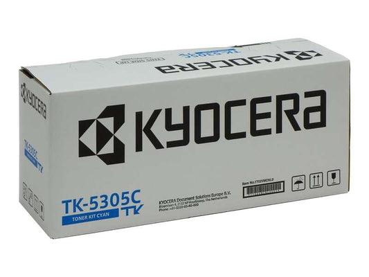 Kyocera TK5305 Cyan Cartucho de Toner Original - 1T02VMCNL0/TK5305C - Prinkweb