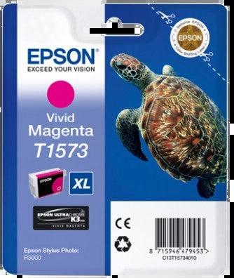Epson T1573 Magenta Cartucho de Tinta Original - C13T15734010 - Prinkweb