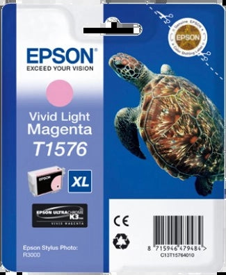 Epson T1576 Magenta Light Cartucho de Tinta Original - C13T15764010 - Prinkweb