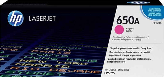 HP CE273A Magenta Cartucho de Toner Original - 650A - Prinkweb