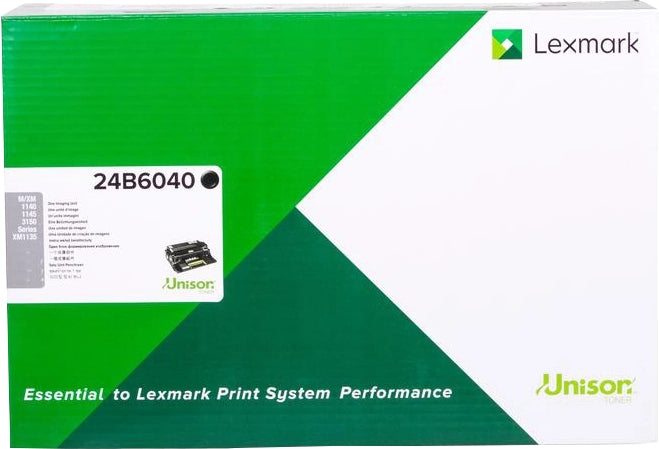 Lexmark M3150/XM3150/M1145/XM1145 Negro Tambor de Imagen Original - 24B6040 - Prinkweb