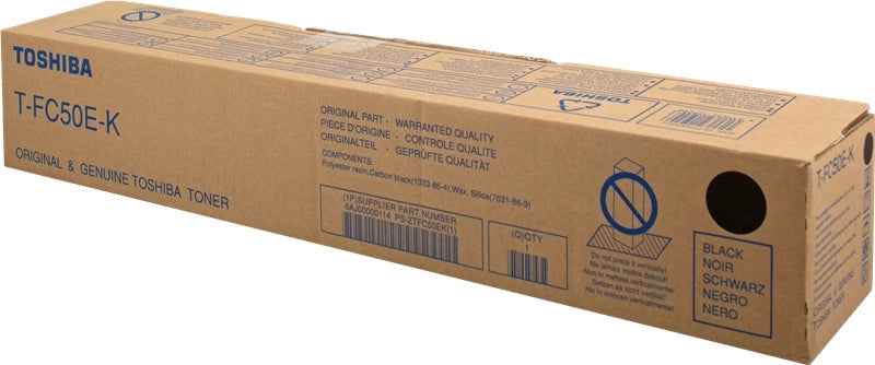 Toshiba T-FC50EK Negro Cartucho de Toner Original - 6AJ00000114/6AJ00000224/6AJ00000298 - Prinkweb