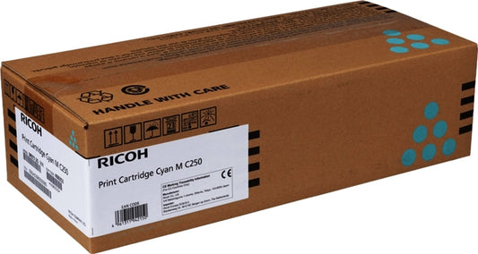 Ricoh MC250/PC300/PC301/PC302 Cyan Cartucho de Toner Original - 408353/M C250C - Prinkweb