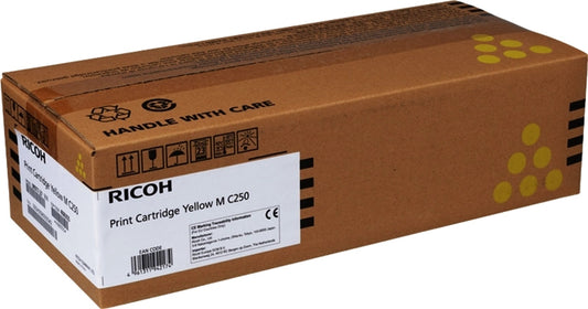 Ricoh MC250/PC300/PC301/PC302 Amarillo Cartucho de Toner Original - 408355/M C250Y - Prinkweb