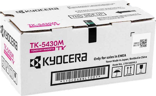 Kyocera TK5430 Magenta Cartucho de Toner Original - 1T0C0ABNL1/TK5430M - Prinkweb