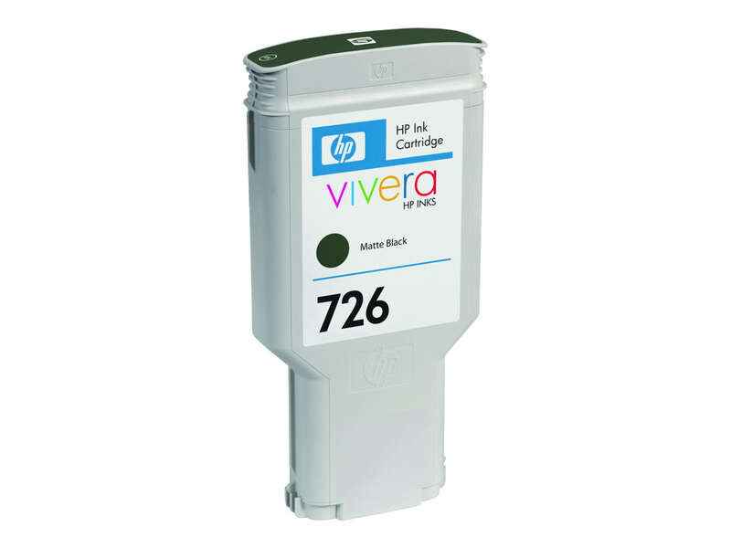 HP 726 Negro Mate Cartucho de Tinta Original - CH575A - Prinkweb
