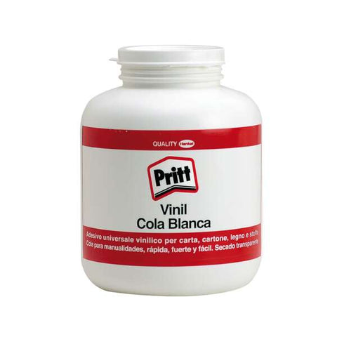 Colle blanche Pritt 1 kg - Sans solvant - Lavable à 20 °C - 90 % d'ingrédients naturels - Sans danger pour les enfants 