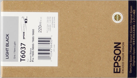 Cartuccia d'inchiostro originale Epson T6037 Nero Light - C13T603700