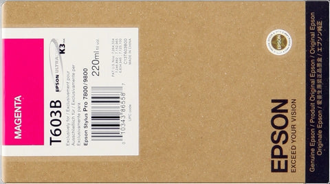 Epson T603B Magenta Cartuccia d'inchiostro originale - C13T603B00