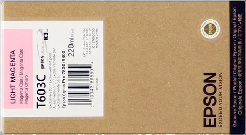 Cartuccia d'inchiostro originale Epson T603C Magenta Light - C13T603C00