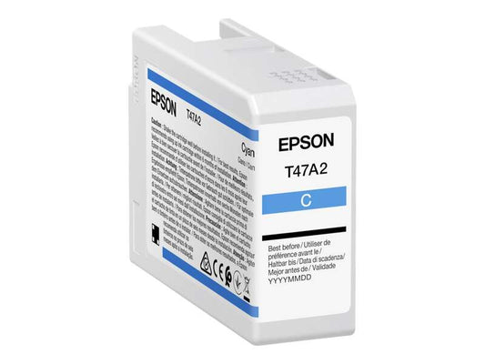 Epson T47A2 Cyan Cartucho de Tinta Original - C13T47A200 - Prinkweb
