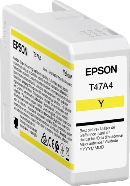 Epson T47A4 Amarillo Cartucho de Tinta Original - C13T47A400 - Prinkweb