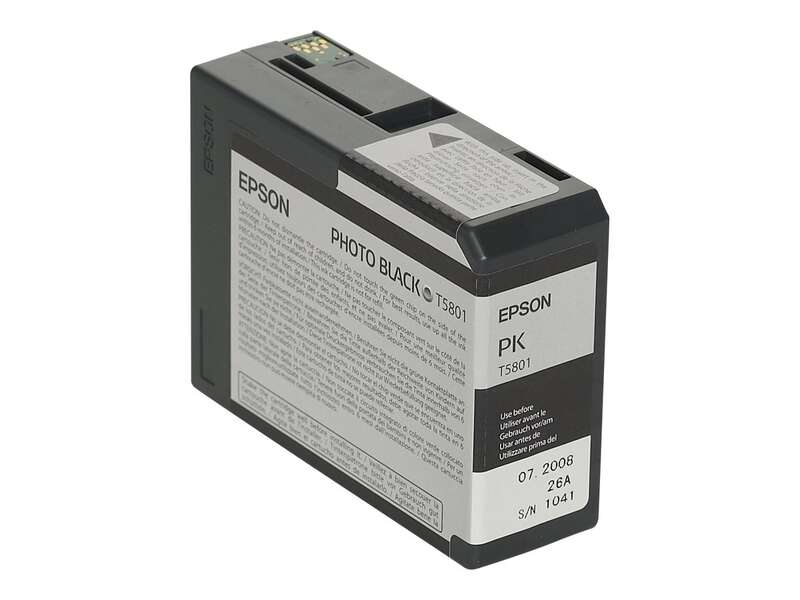 Epson T5801 Negro Photo Cartucho de Tinta Original - C13T580100 - Prinkweb