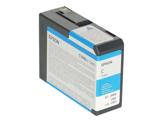 Epson T5802 Cyan Cartucho de Tinta Original - C13T580200 - Prinkweb