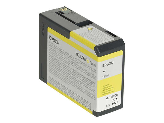 Epson T5804 Amarillo Cartucho de Tinta Original - C13T580400 - Prinkweb