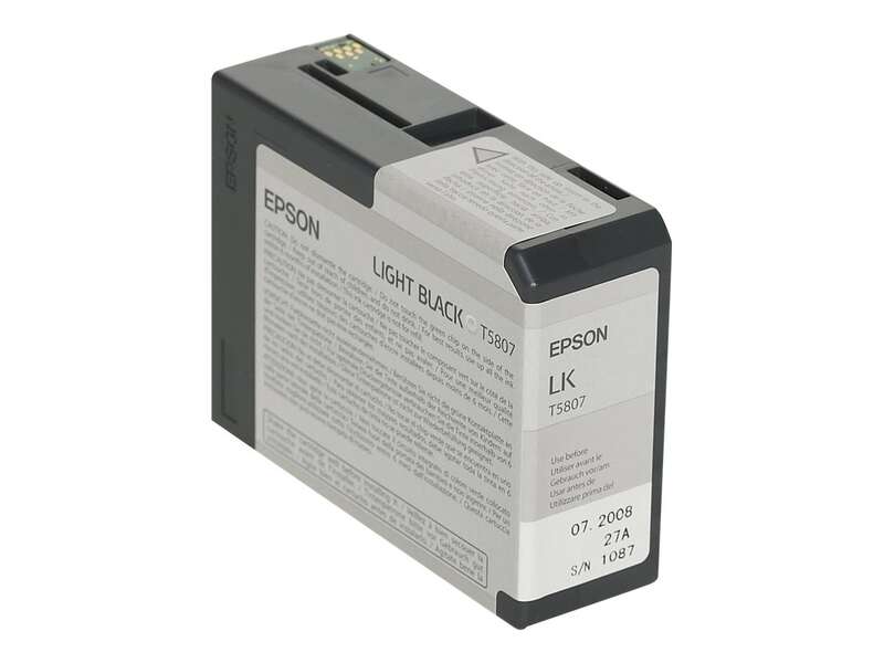 Epson T5807 Negro Light Cartucho de Tinta Original - C13T580700 - Prinkweb