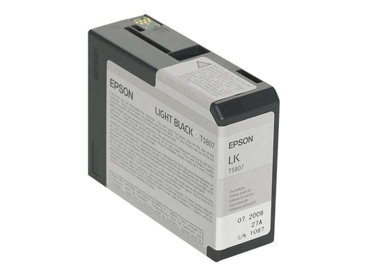 Epson T5807 Negro Light Cartucho de Tinta Original - C13T580700 - Prinkweb
