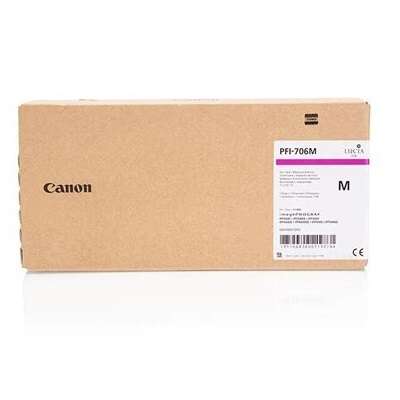 Canon PFI706 Magenta Cartucho de Tinta Original - 6683B001 - Prinkweb