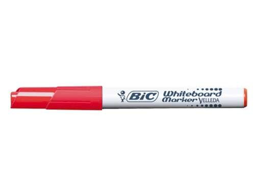 Marcador para quadro branco Bic Velleda 1741 - Ponta de 4,5 mm - Traço de 1,4 mm - Tinta à base de acetona -