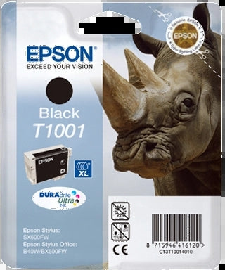 Epson T1001 Negro Cartucho de Tinta Original - C13T10014010 - Prinkweb