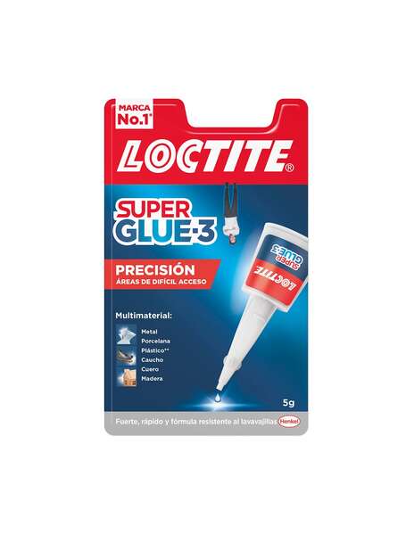 Adhésif universel instantané Loctite Precision - 5 g - Force maximale - Collage instantané - 2640076/2712223/2644833 