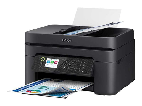 Imprimante multifonction couleur Epson Workforce WF2950DWF, fax recto verso, Wi-Fi, 33 ppm