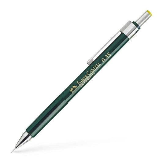 Porte-mine Faber-Castell TK-Fine 9713 - Mine HB - Largeur de trait 0,35 mm - Gomme intégrée