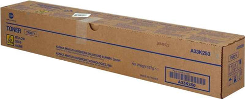 Cartucho de toner original amarelo Konica Minolta TN321 - TN321Y/A33K250