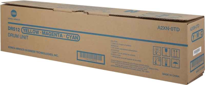 Konica Minolta DR512 Tambor de Imagen Original - DR512CMY/A2XN0TD (Drum) - Prinkweb