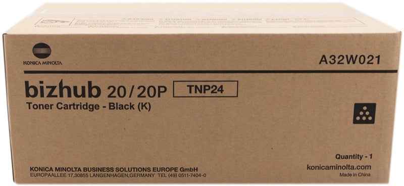 Konica Minolta TNP24 Negro Cartucho de Toner Original - A32W021 - Prinkweb