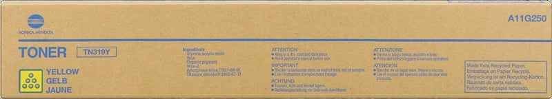 Konica Minolta TN319 Amarillo Cartucho de Toner Original - TN319Y/A11G250 - Prinkweb