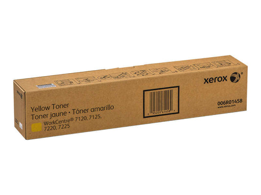 Xerox WorkCentre 7120/7125/7220/7225 Amarillo Cartucho de Toner Original - 006R01458 - Prinkweb