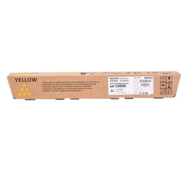 Ricoh Aficio MP-C3500/MP-C4500 Amarillo Cartucho de Toner Original - 884931/888609/842035 - Prinkweb