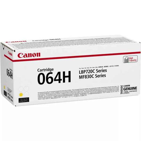 Canon 064H Amarillo Tóner Original - 4932C001