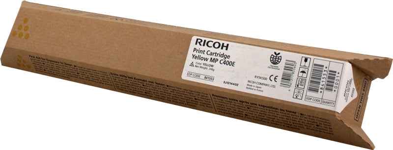 Ricoh Aficio MP-C300/MP-C400/MP-C401 Amarillo Cartucho de Toner Original - 842236/842041/841553/841302 - Prinkweb