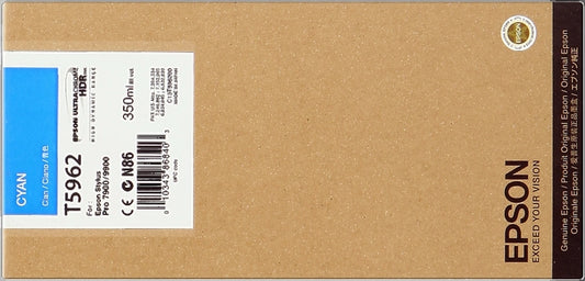 Epson T5962 Cyan Cartucho de Tinta Original - C13T596200 - Prinkweb
