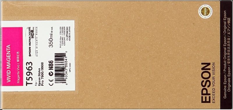 Epson T5963 Magenta Cartucho de Tinta Original - C13T596300 - Prinkweb