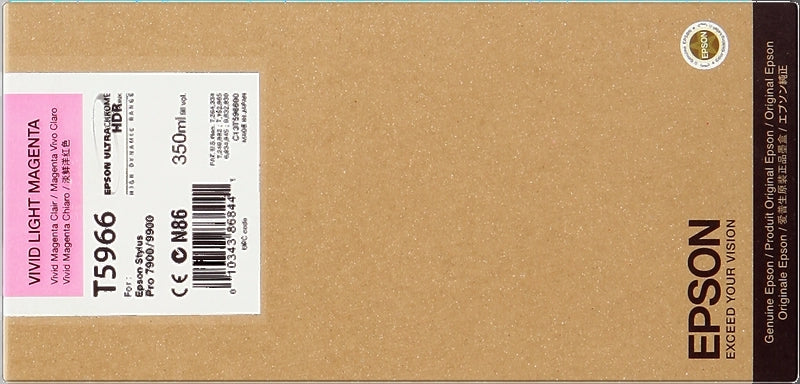 Epson T5966 Magenta Light Cartucho de Tinta Original - C13T596600 - Prinkweb