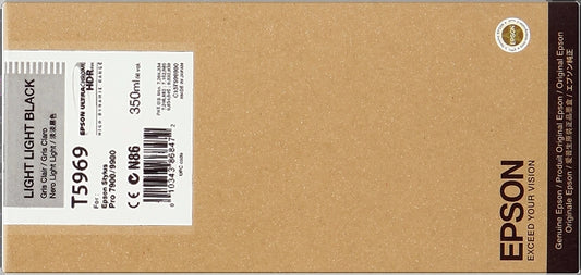 Epson T5969 Negro Light Light Cartucho de Tinta Original - C13T596900 - Prinkweb