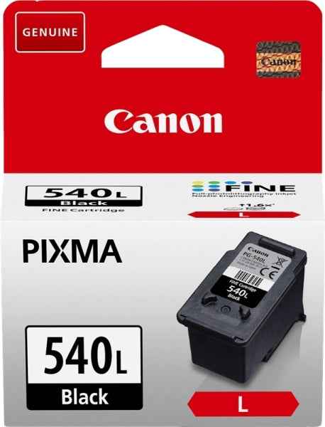 Canon PG540L Negro Cartucho de Tinta Original - 5224B001/5224B010/5224B011/5222B004/5222B005/5222B001 - Prinkweb