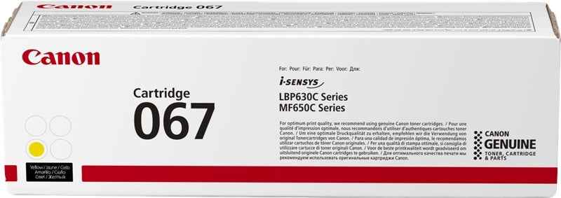 Canon 067 Amarillo Cartucho de Toner Original - 5099C002 - Prinkweb