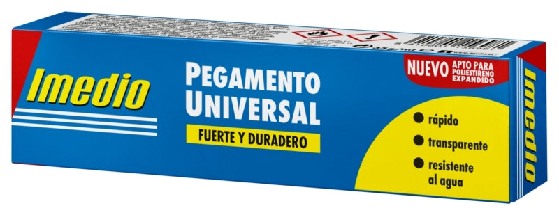 Colle universelle Imedio 35 ml - Transparente - Séchage rapide 