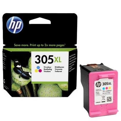 HP 305XL Color Cartucho de Tinta Original - 3YM63AE