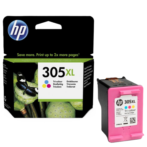 Cartutx HP 305XL tricolor original 3YM63AE – 200 pàgines