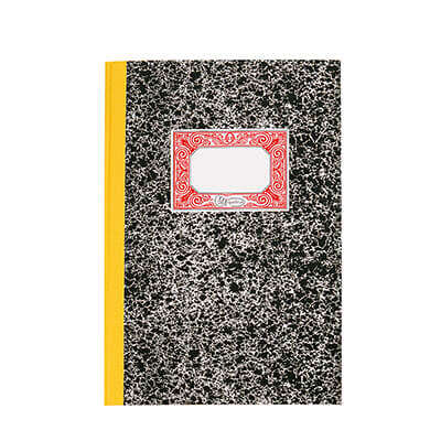 Miquel Rius Cuaderno Cartone Cuentas Corrientes Tamaño Folio Natural 100 Hojas - Cubiertas de Carton Contracolado - Lomo de Tela Engomada Amarillo - Cantidad: 5 - Prinkweb