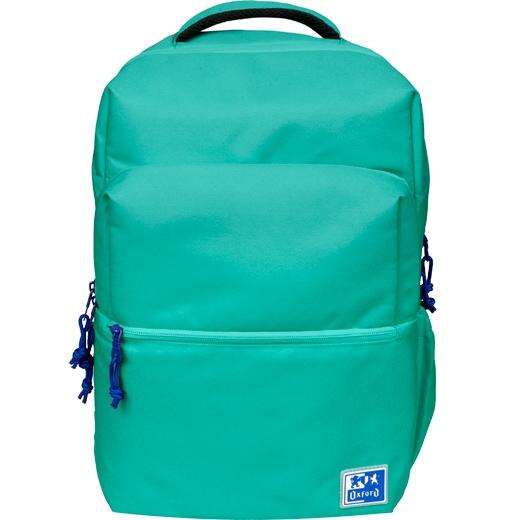 Oxford B-Ready Mochila Escolar - Tirantes Acolchados y Ajustables - Tamaño 42x30x15cm - Color Turquesa - Prinkweb