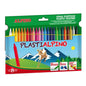 Alpino Ceras PlastiAlpino para Niños - Material Resistente y No Mancha - Colores Brillantes - Colores Surtidos