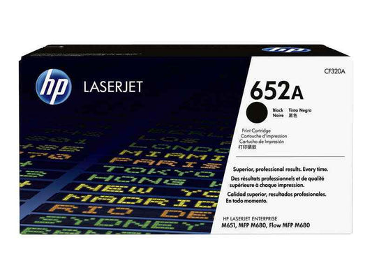 HP CF320A Negro Cartucho de Toner Original - 652A - Prinkweb